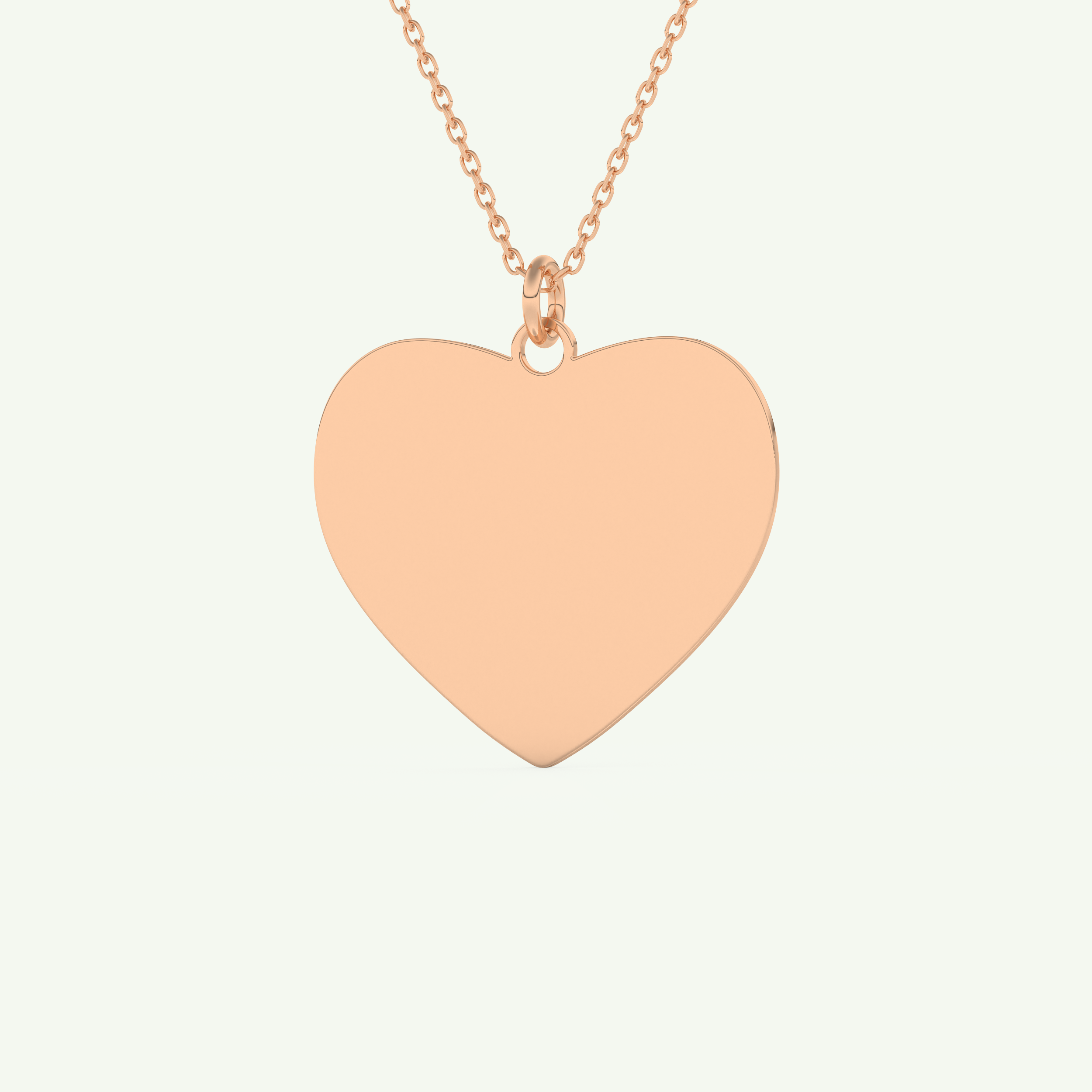Classic Engravable Pendant Necklace 9
