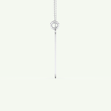 Split Heart Custom Engravable Pendant Necklace