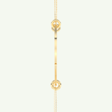 Split Heart Custom Engravable Pendant Necklace