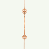 Split Heart Custom Engravable Pendant Necklace