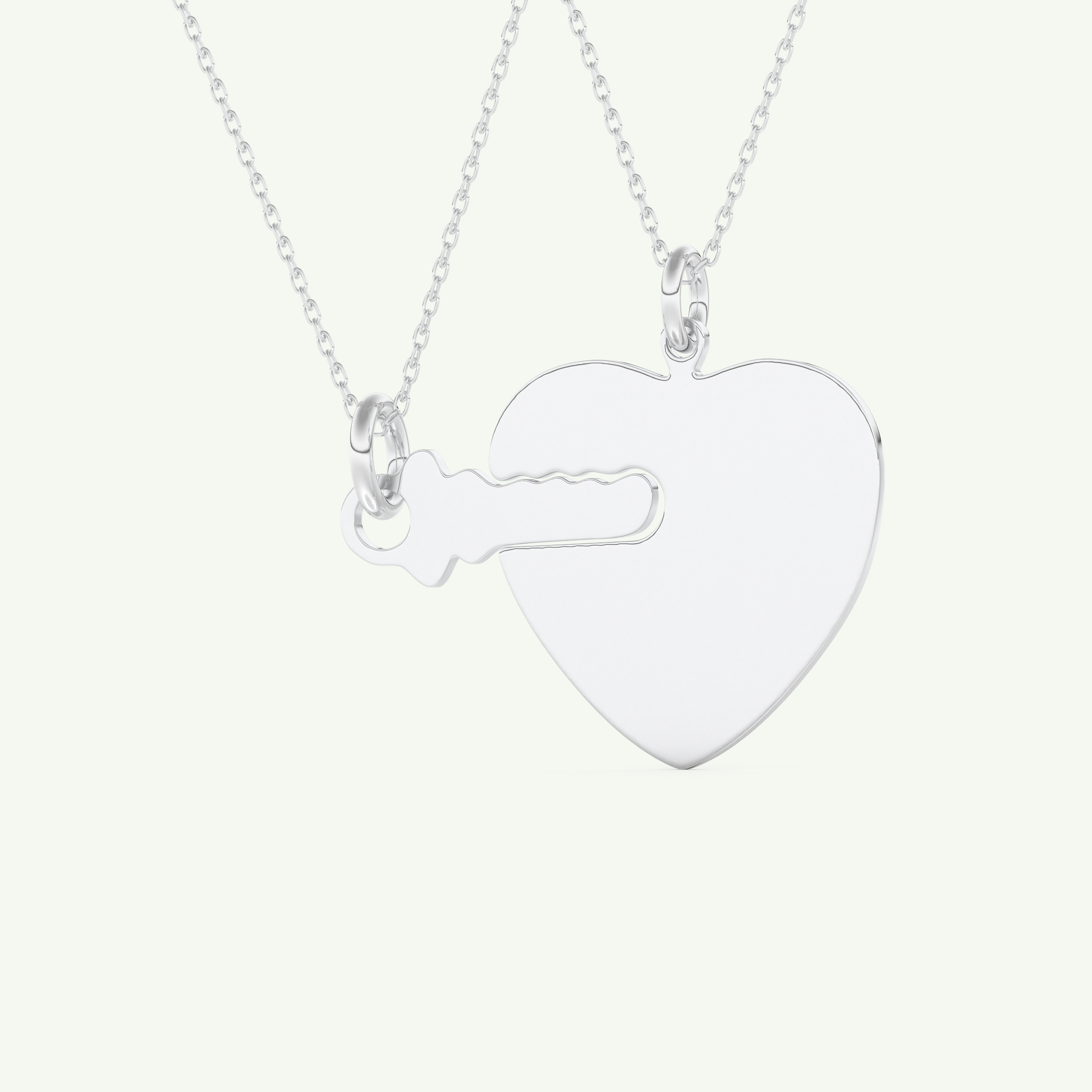Classic Engravable Pendant Necklace 9