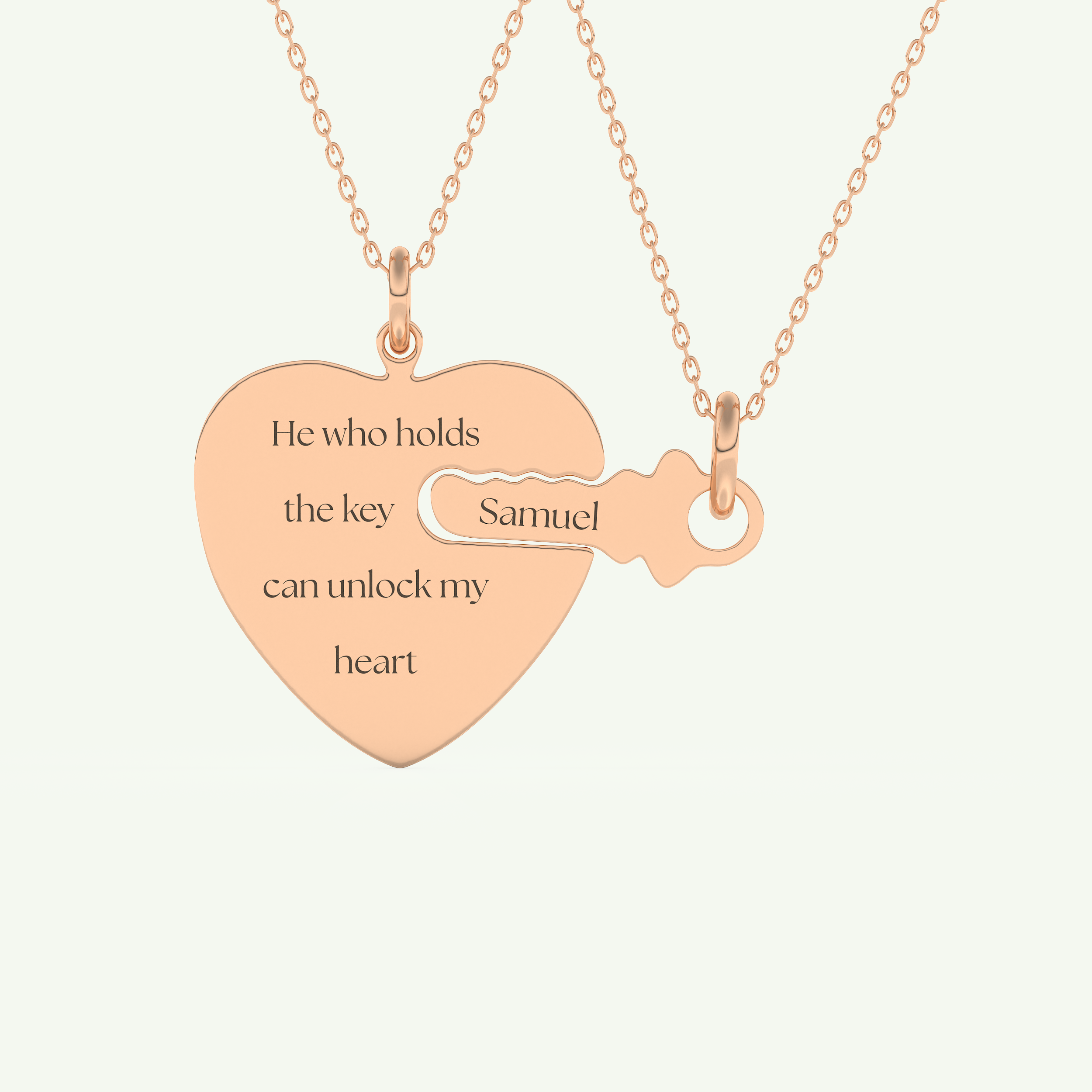 Classic Engravable Pendant Necklace 11