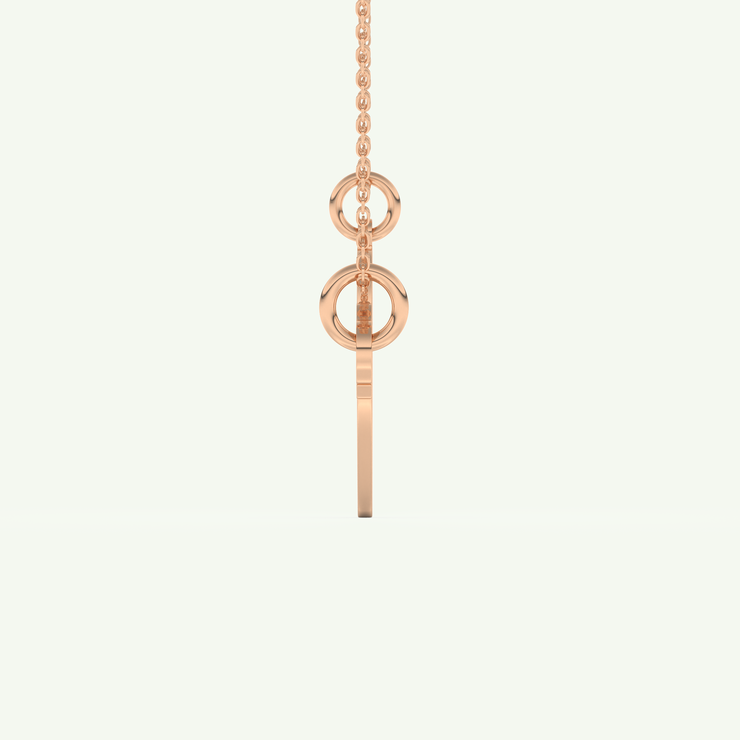 Classic Engravable Pendant Necklace 13