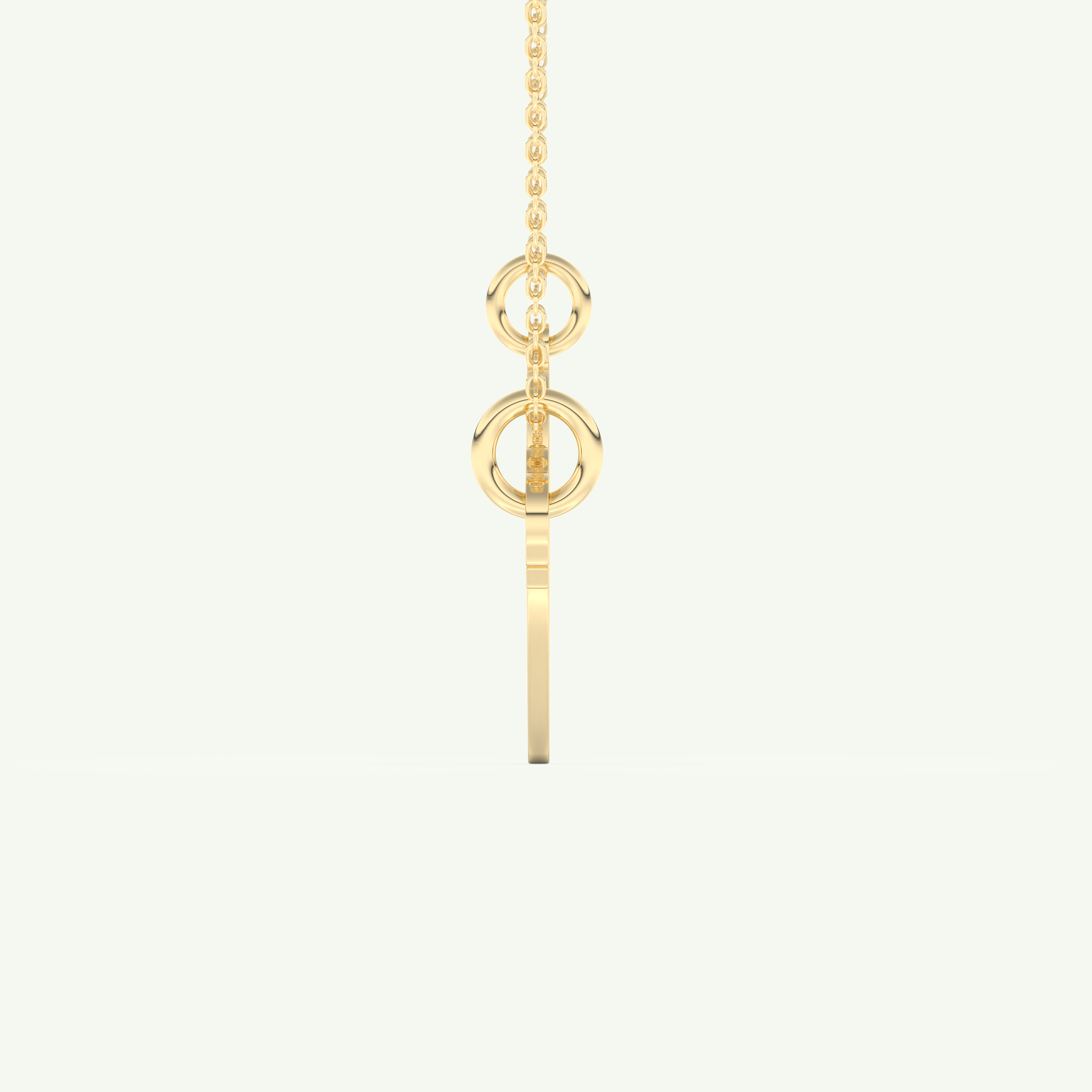Classic Engravable Pendant Necklace 5