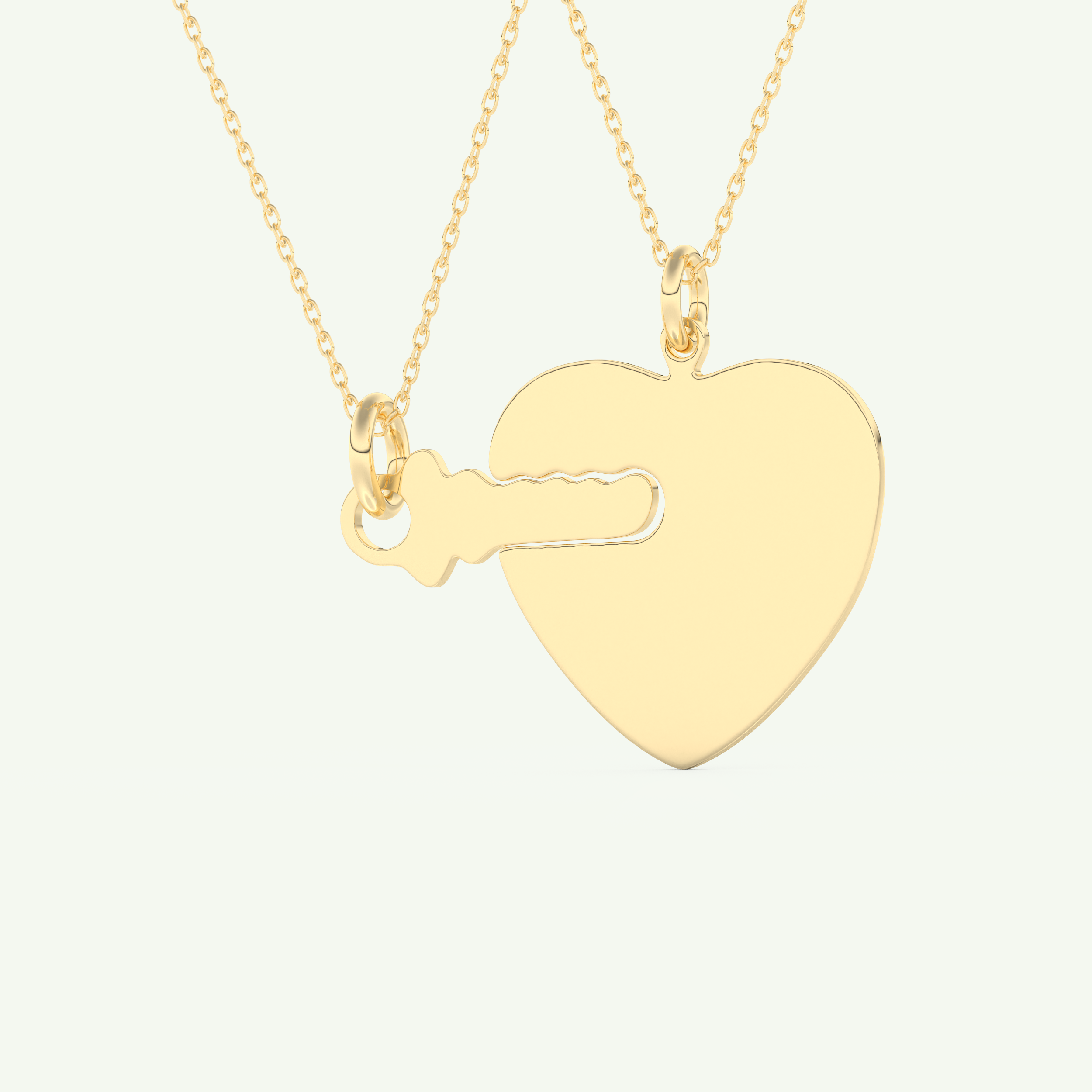 Classic Engravable Pendant Necklace 3
