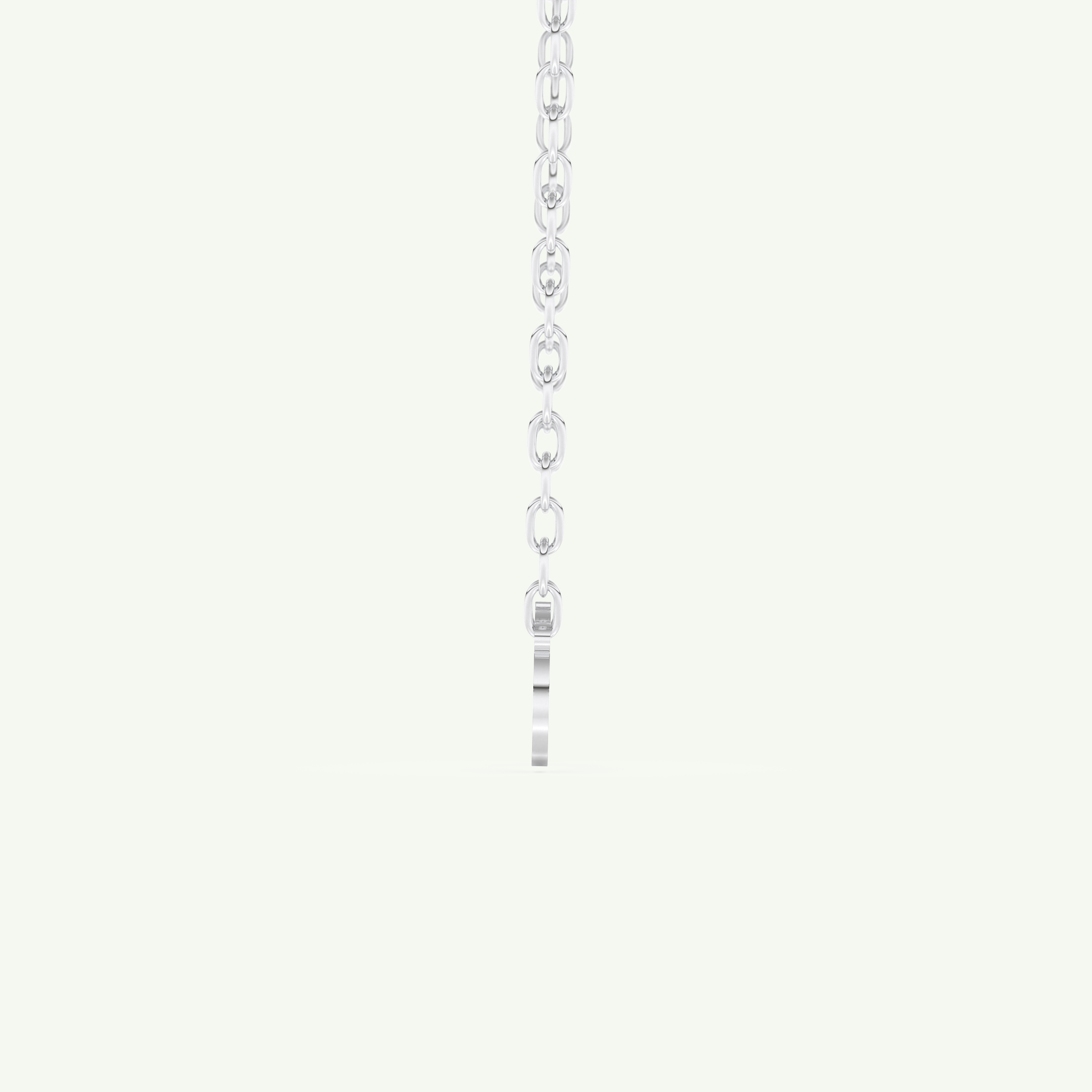 Classic Engravable Pendant Necklace 13