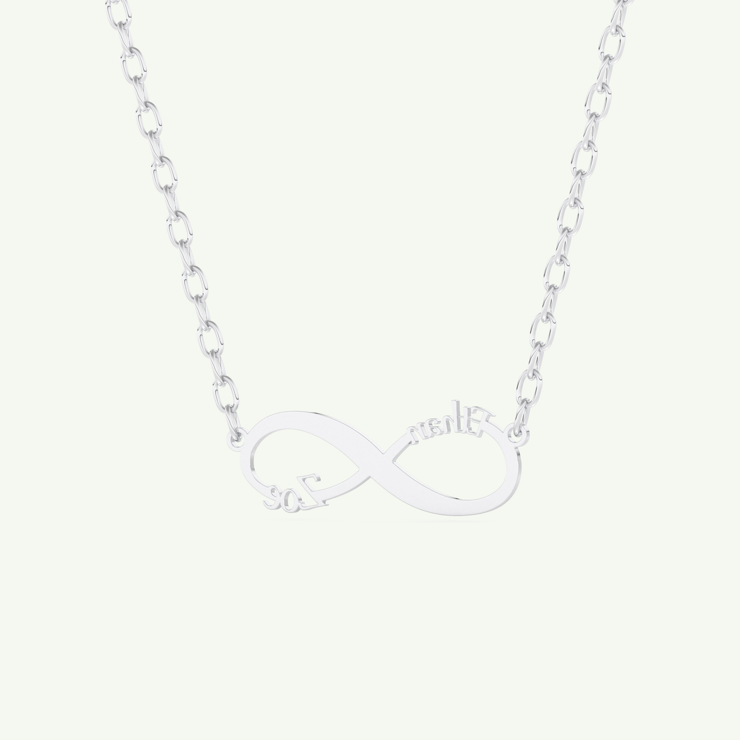 Classic Engravable Pendant Necklace 14