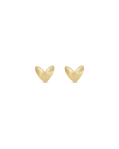 Heart Stud Earrings