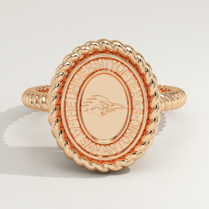 University Of Texas Style Statement Ring