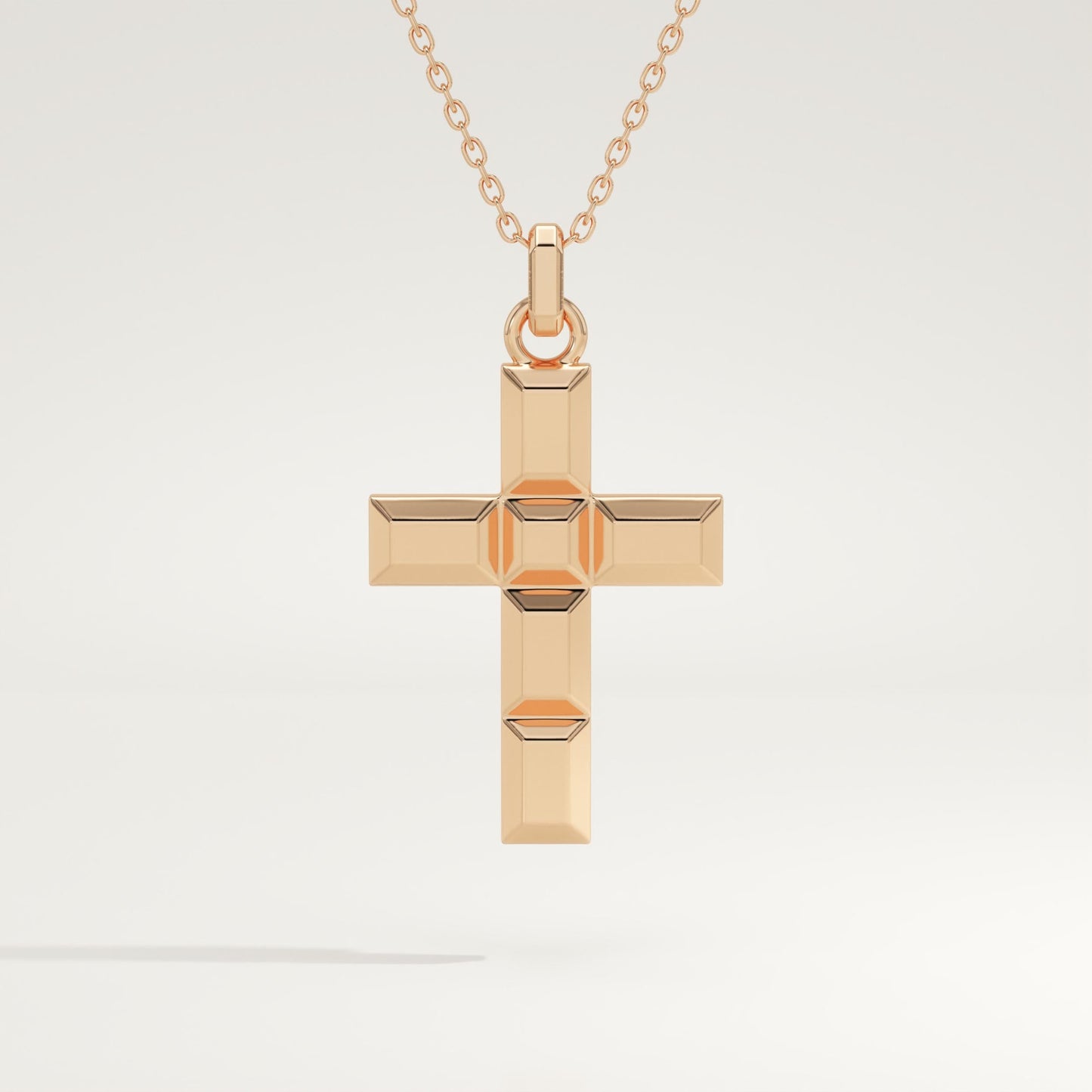 Simple Cross Pendant Necklace