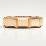 Patterned Wedding Band For Men