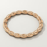 Twisted Shank Wedding Band