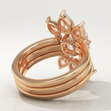 1.78 CT Asscher Cut Solitaire Lab-Grown Diamond Bridal Set