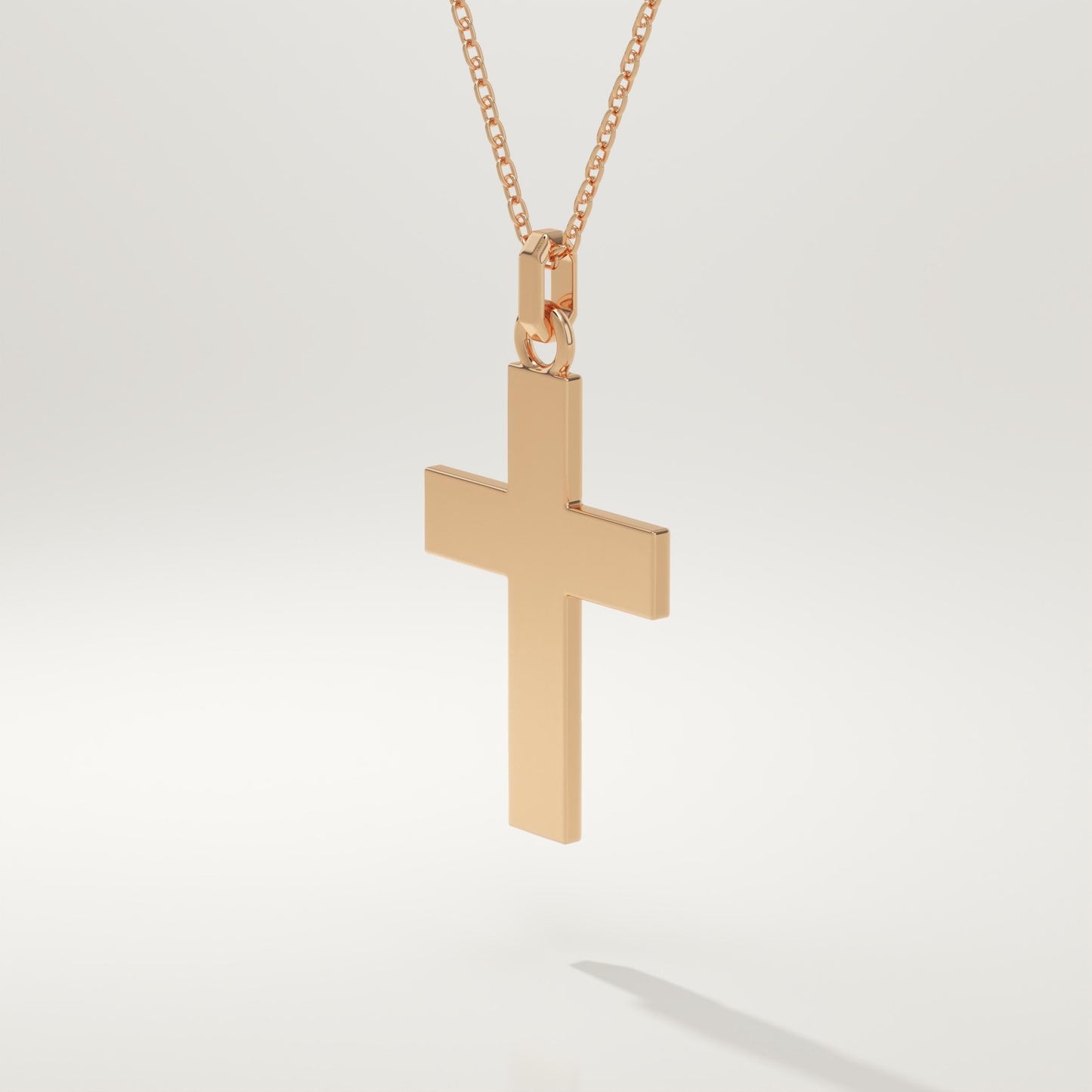 Simple Cross Pendant Necklace