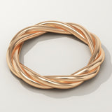 Twisted Shank Wedding Band