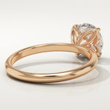 1.5 CT Round Cut Solitaire Lab-Grown Diamond Engagement Ring