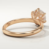 1.5 CT Round Cut Solitaire Lab-Grown Diamond Engagement Ring