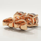 1 TCW Round Lab-Grown Diamond Stud Earrings