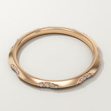 0.09 TCW Round Cut Lab-Grown Diamond Wedding Band