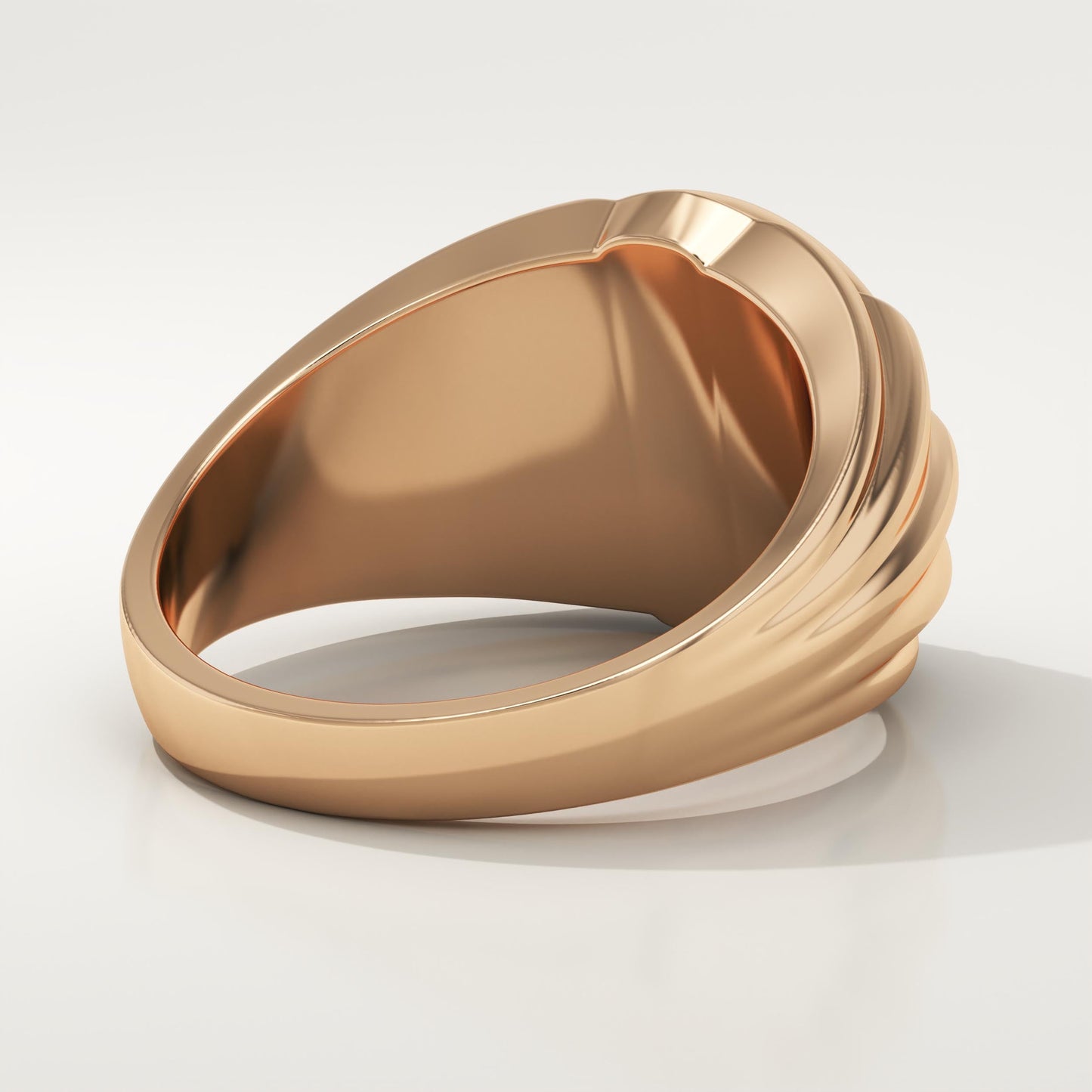 0.417 CT Round Lab-Grown Diamond Multi Stone Wedding Band For Men