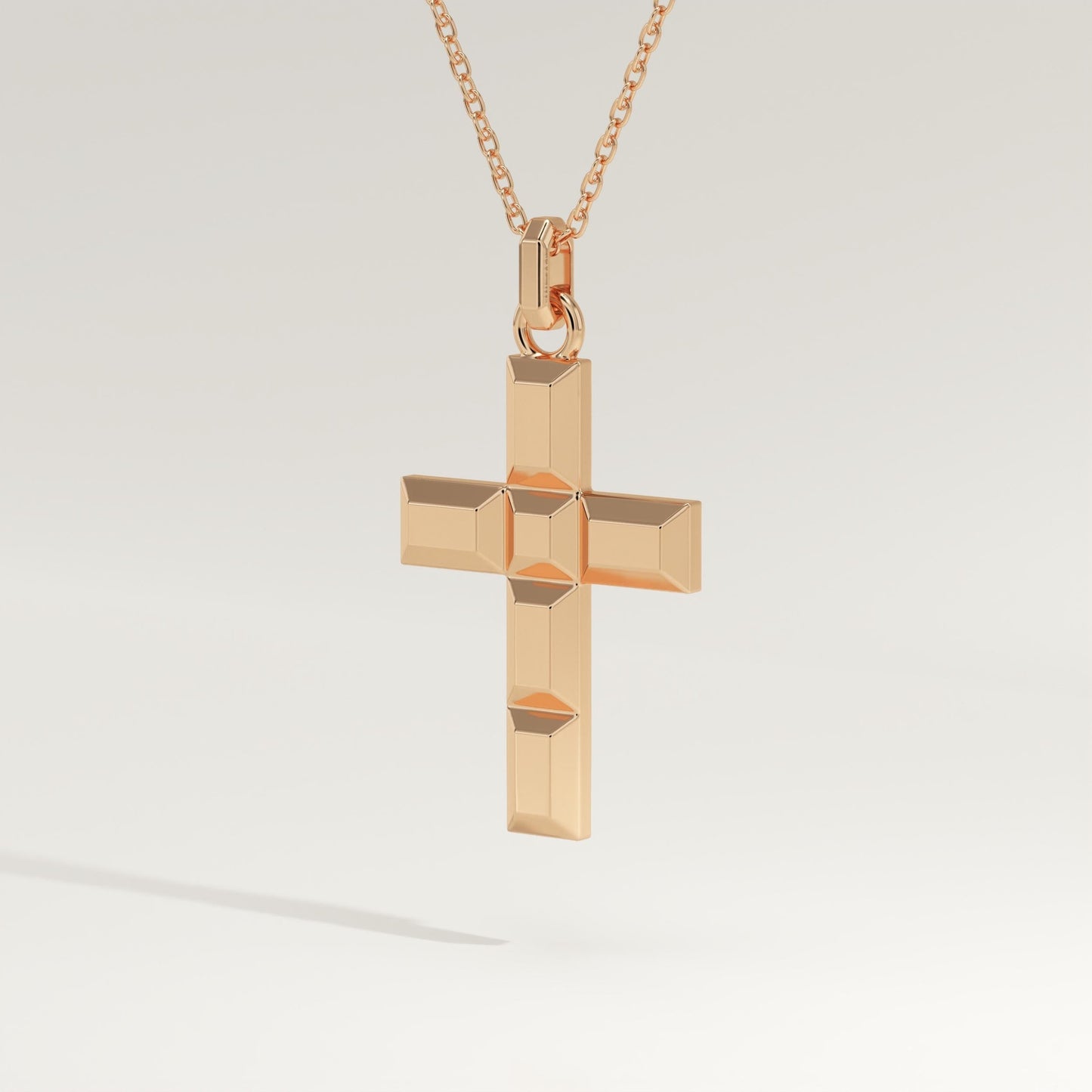 Simple Cross Pendant Necklace