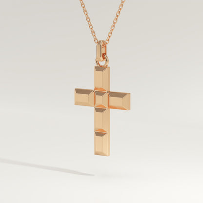Simple Cross Pendant Necklace