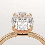 1.5 CT Oval Cut Solitaire Lab-Grown Diamond Engagement Ring