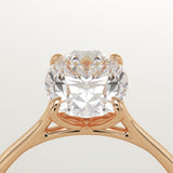 1.5 CT Oval Cut Solitaire Lab-Grown Diamond Engagement Ring