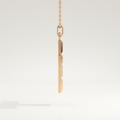 Simple Cross Pendant Necklace