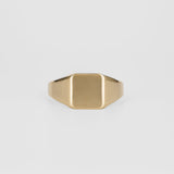 Signet Wedding Band