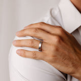 Classic Textured Wedding Band