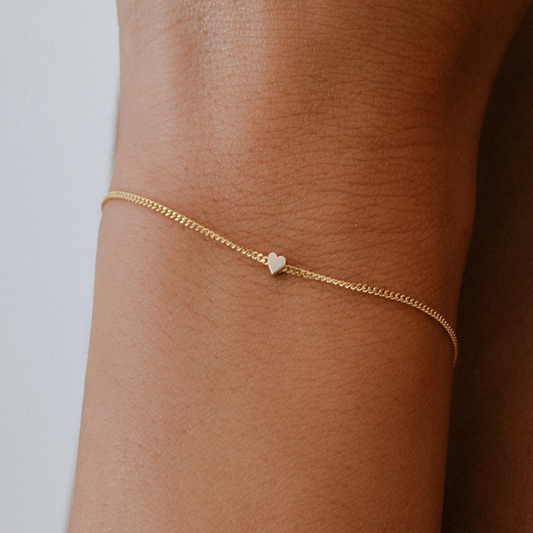 Heart Chain Bracelet