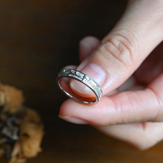 Textured Wedding Band