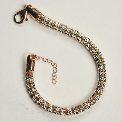 Heavy Rose Gold Bracelet