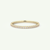 0.50 TCW Round Shaped Moissanite Full Eternity Wedding Band (US Size 8.25)