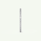 0.50 TCW Round Shaped Moissanite Full Eternity Wedding Band (US Size 8.25)