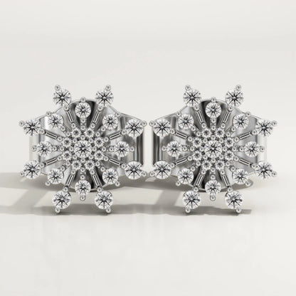 0.408 TCW Round Lab-Grown Diamond Stud Earrings