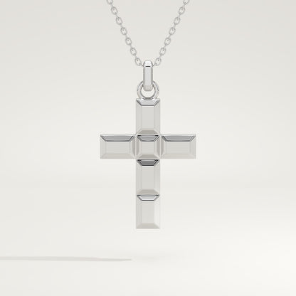 Simple Cross Pendant Necklace