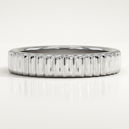 Textured Wedding Band