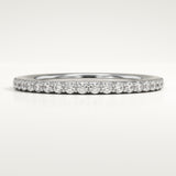 0.5 TCW Round Cut Lab-Grown Diamond Full Eternity Wedding Band