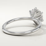 2.0 CT Round Cut Solitaire Lab-Grown Diamond Engagement Ring