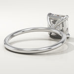 2.0 CT Asscher Cut Solitaire Lab-Grown Diamond Engagement Ring