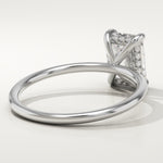 2.0 CT Radiant Cut Hidden Halo Lab-Grown Diamond Engagement Ring