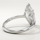 2.0 CT Marquise Cut Solitaire Lab-Grown Diamond Engagement Ring