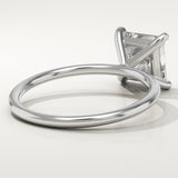 2.0 CT Princess Cut Solitaire Lab-Grown Diamond Engagement Ring