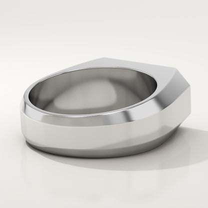 0.41 TCW Round Lab-Grown Diamond Multi Stone Wedding Band For Men