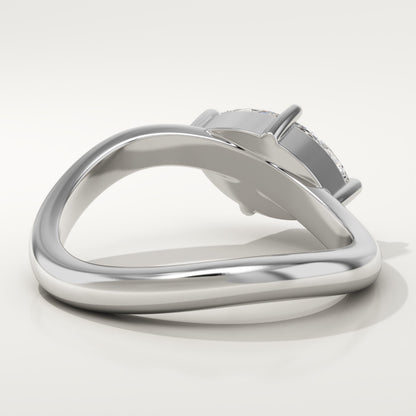 Marquise Cut Solitaire Lab-Grown Diamond Engagement Ring