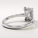 2.0 CT Radiant Cut Solitaire Lab-Grown Diamond Engagement Ring