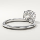 1.5 CT Oval Cut Solitaire Lab-Grown Diamond Engagement Ring