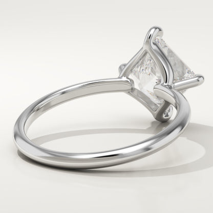 Princess Cut Solitaire Lab-Grown Diamond Engagement Ring
